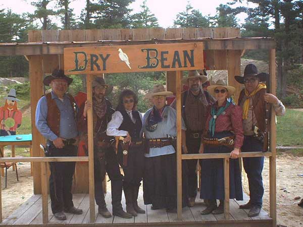 A picture of her posse at the 2001 Fracas at Pemi Gulch.