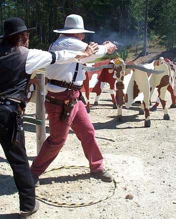 Jake Mountain shooting in the circle.
