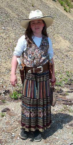 Little Britches Wade - High Junior in the Speed Pistol Side Event.