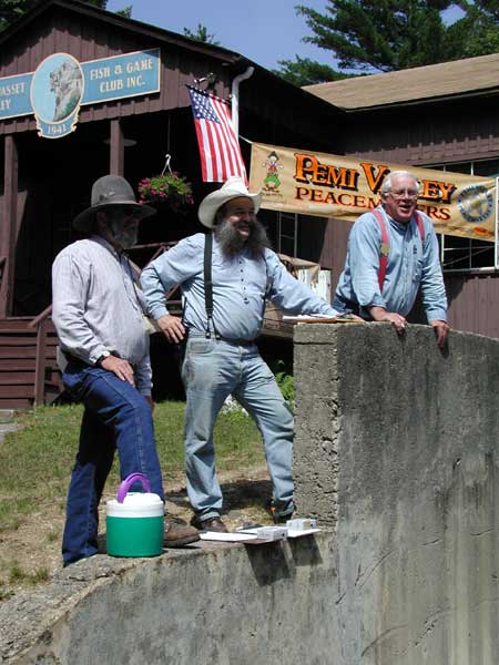 Horse Doc (right) at the 2002 SASS NH State Championships.