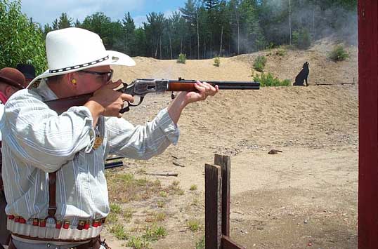 Bullseye Bade shooting rifle.
