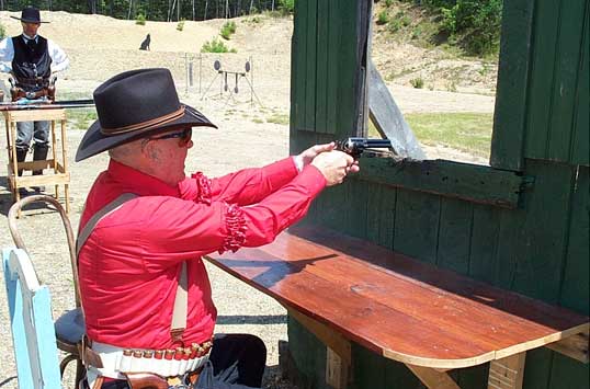U B Mountain shooting pistol.