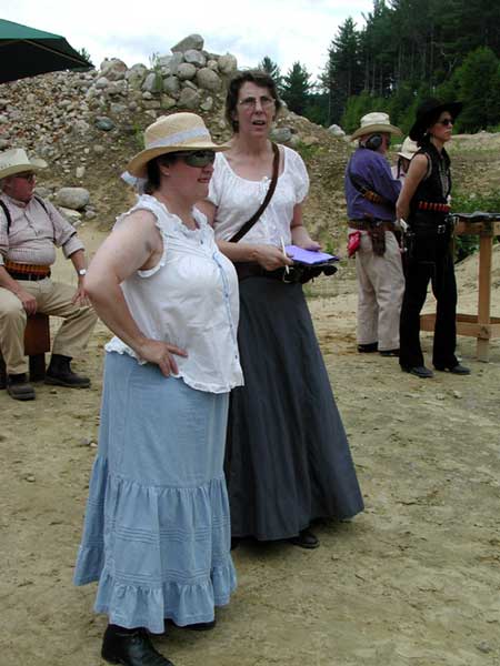 Tess with Birdy at 2004 Fracas at Pemi Gulch.