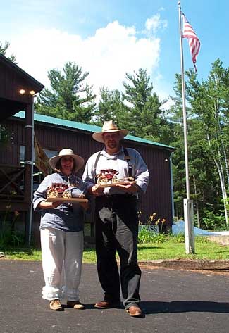 Jake Mountain and Pistol Packin' Punky - 2005 SASS NH State Champions.