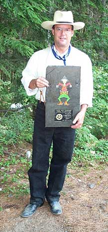 Dead Head with his Duelist plaque.