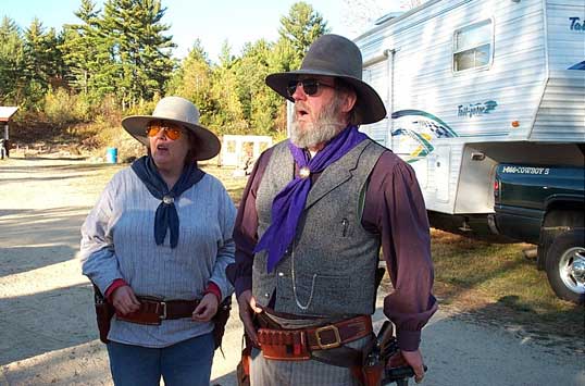 Rawhide Rod with Pistol Packing Punky at Ghost Riders Revenge at Kinnicum Creek.