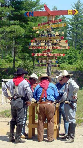 Pemi Gulch signpost.