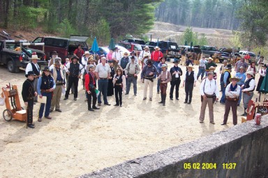 Safety Meeting at Pemi Gulch.